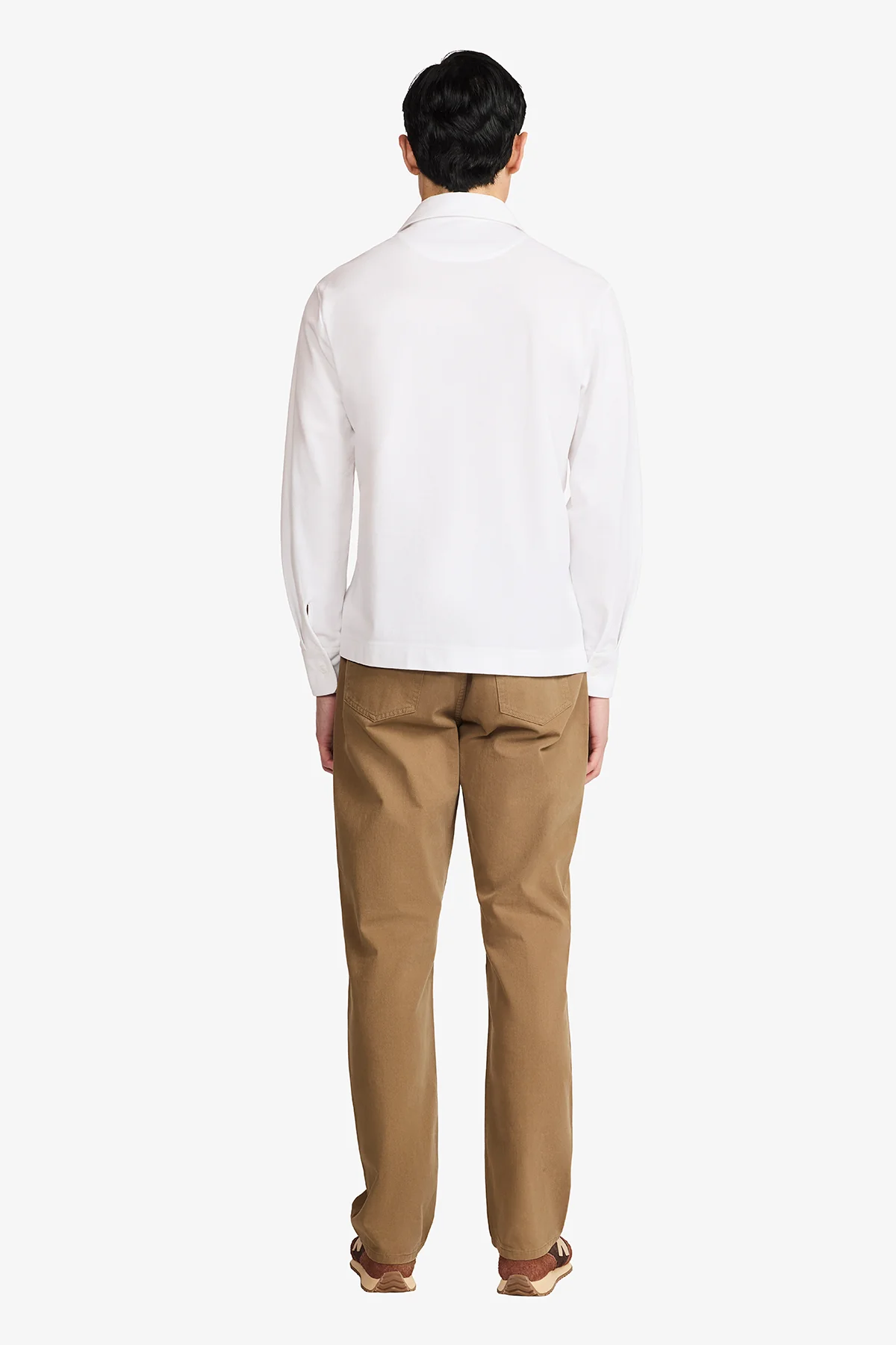 Raffa White Knitted Polo - Image 5