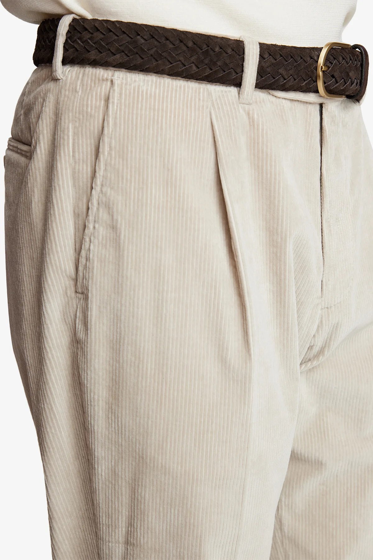 Rib - Driftwood Beige cord - Image 8