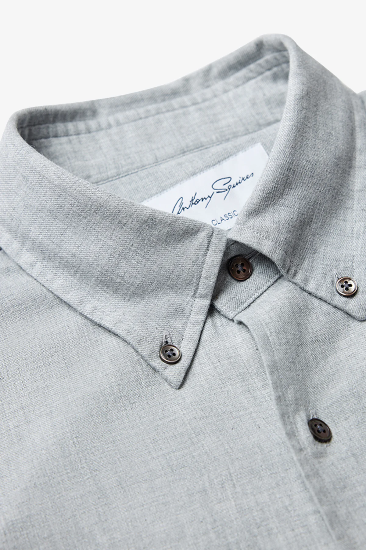 Sam - Light Grey brushed twill - Image 3