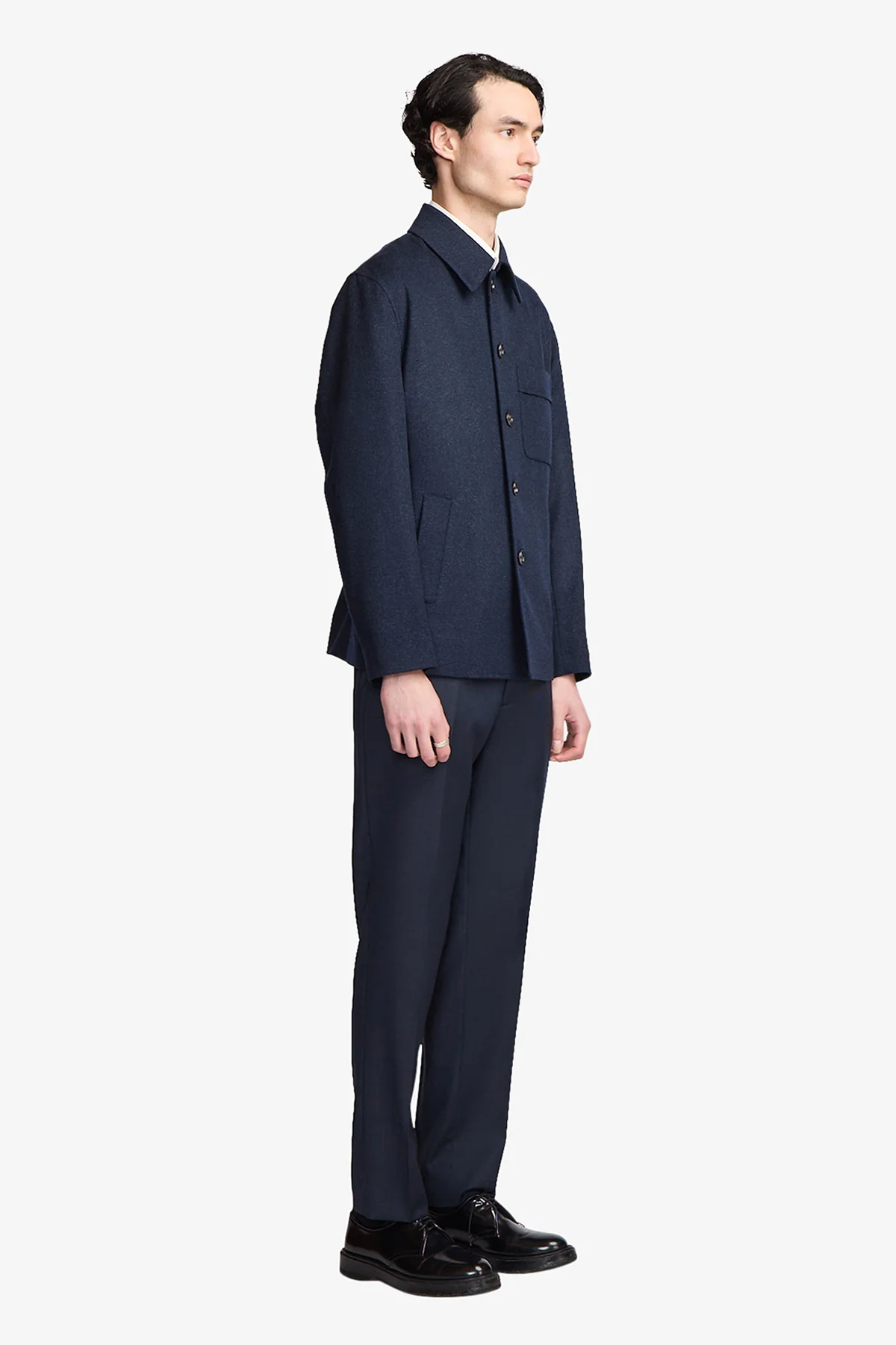 Slack navy trouser - Image 6