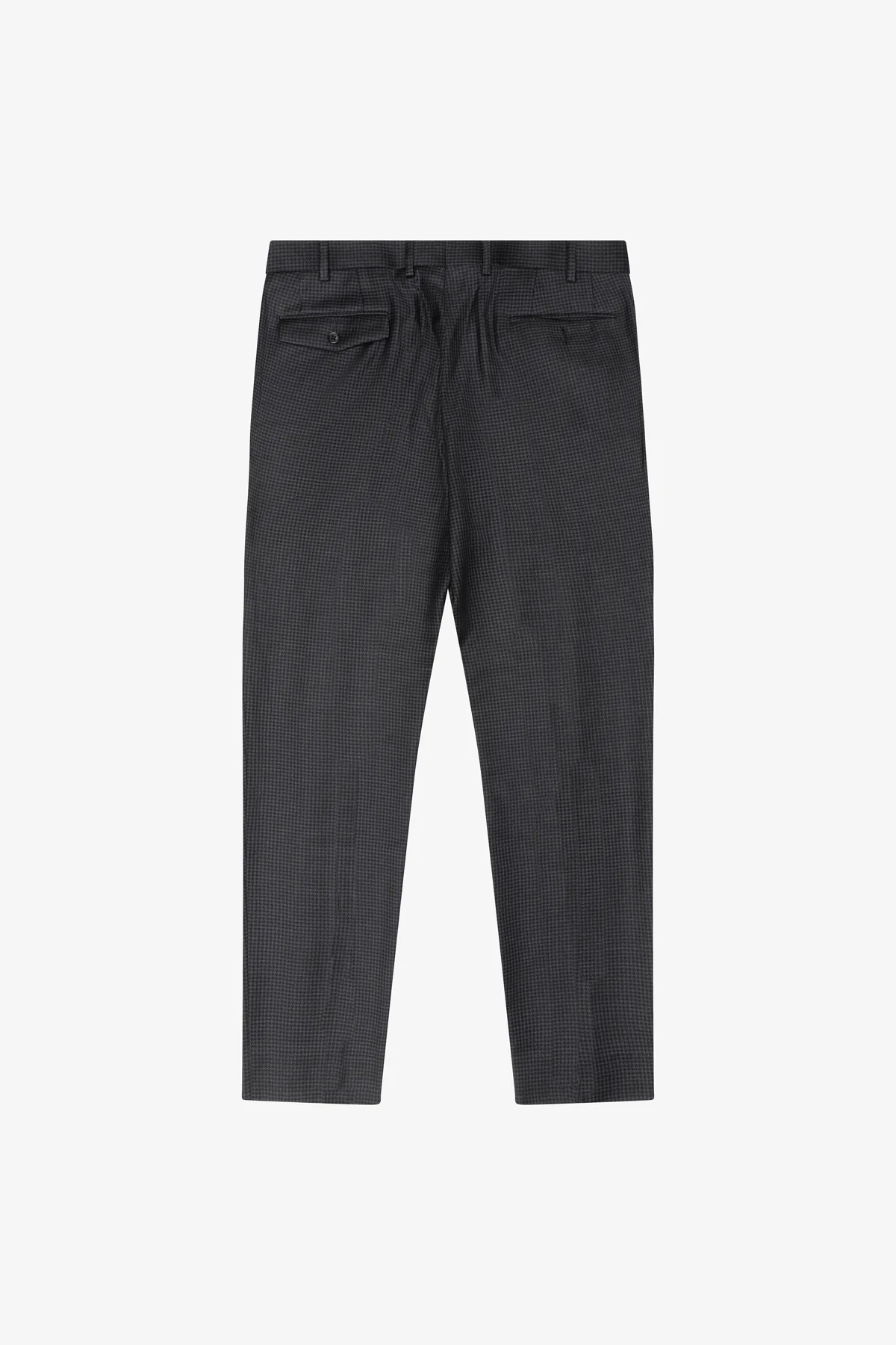 Slack Trouser - Wool In Tonal Houndstooth - Image 4