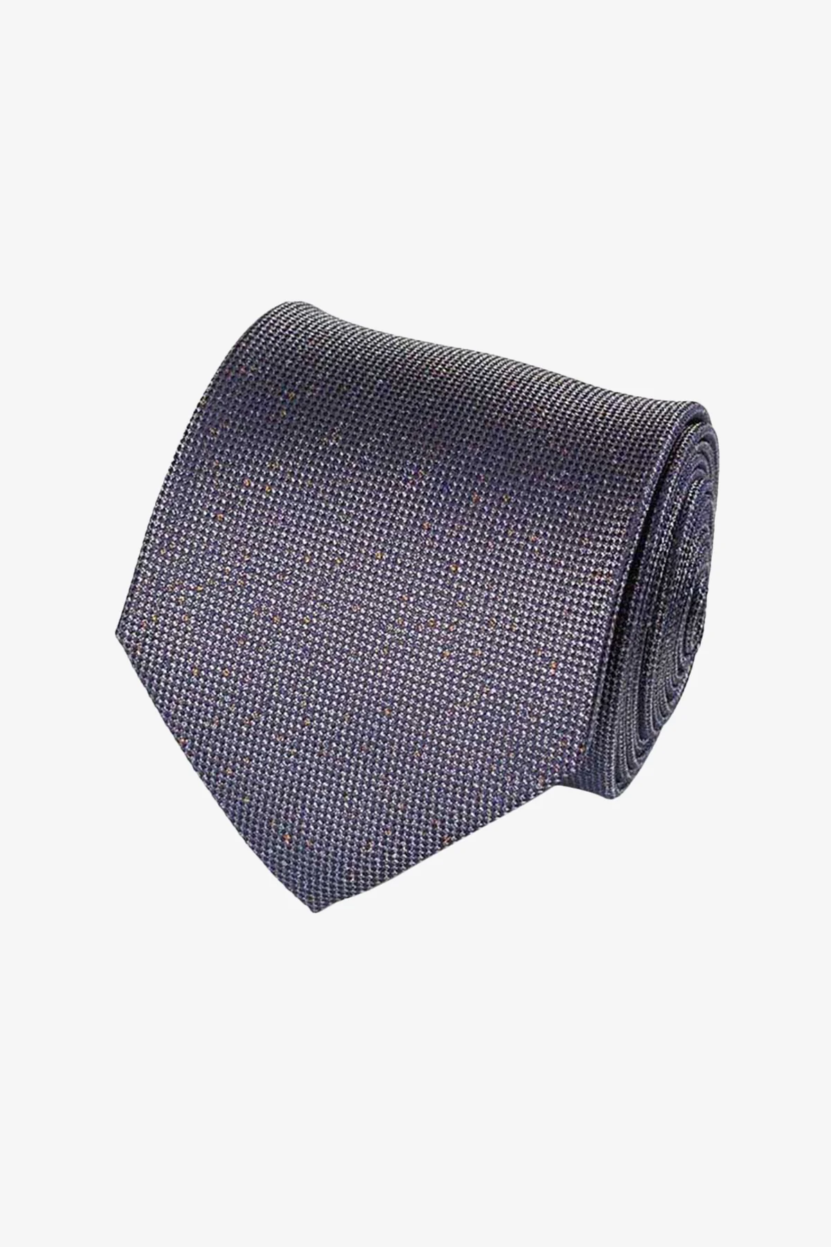 Tie - Silk micro gunmetal