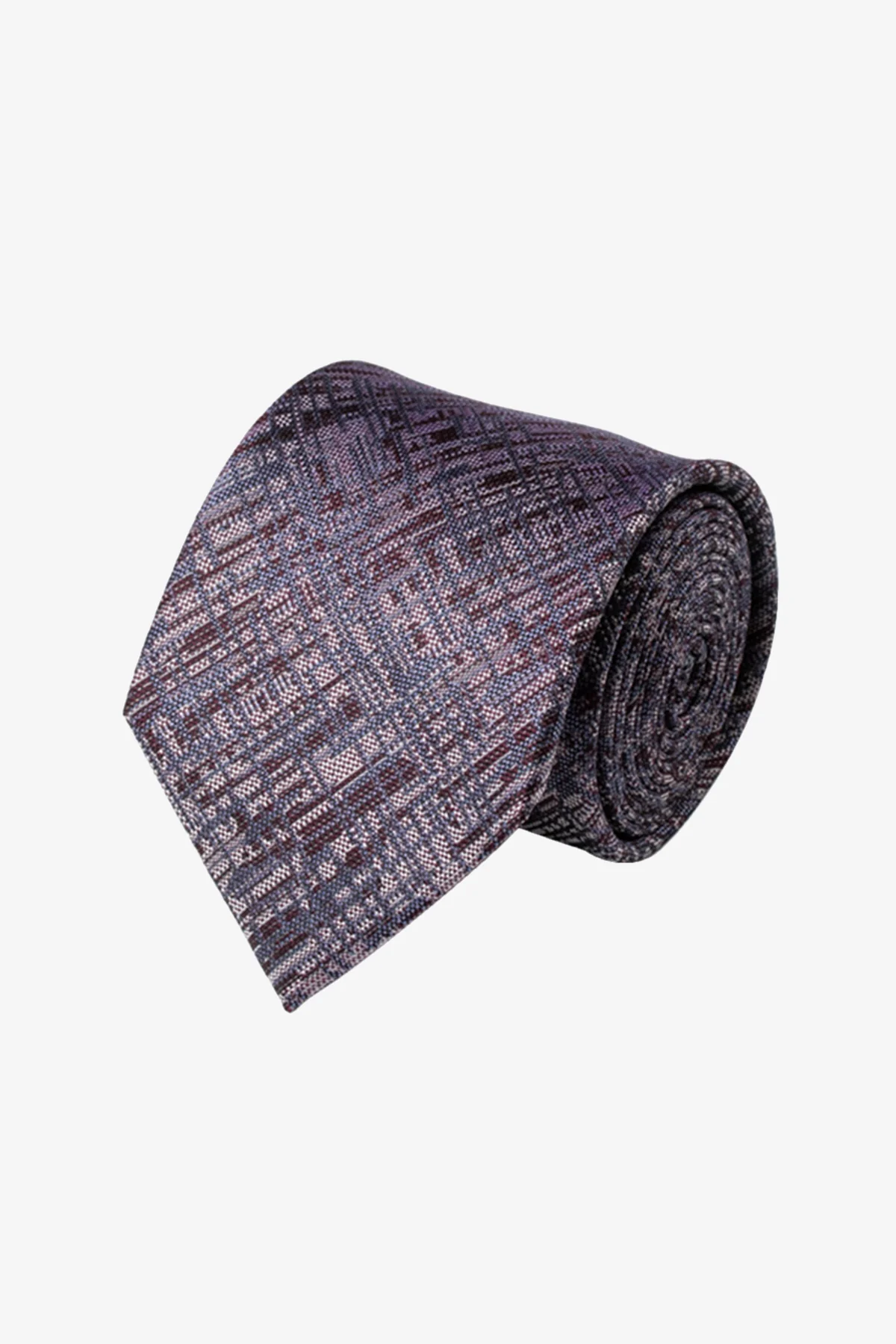 Tie - Silk lilac design