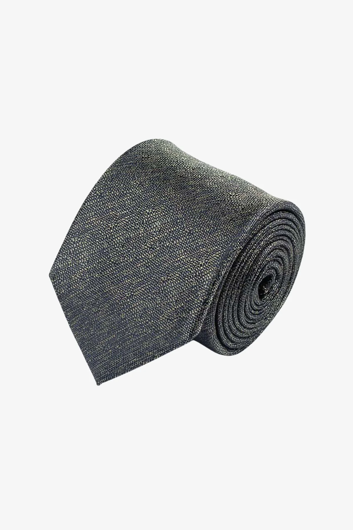 Tie - Silk melange green