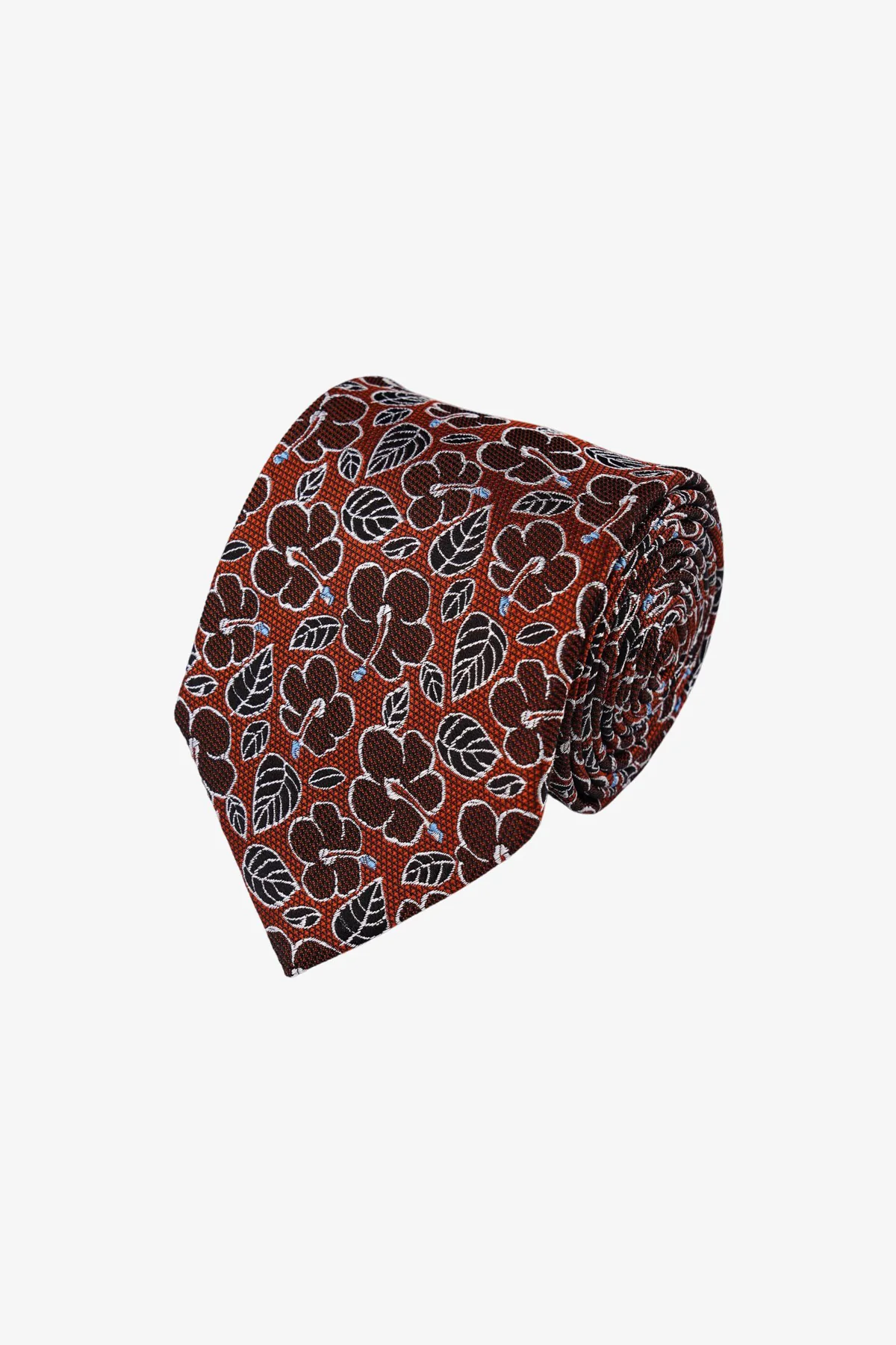 Tie - Silk Red Floral